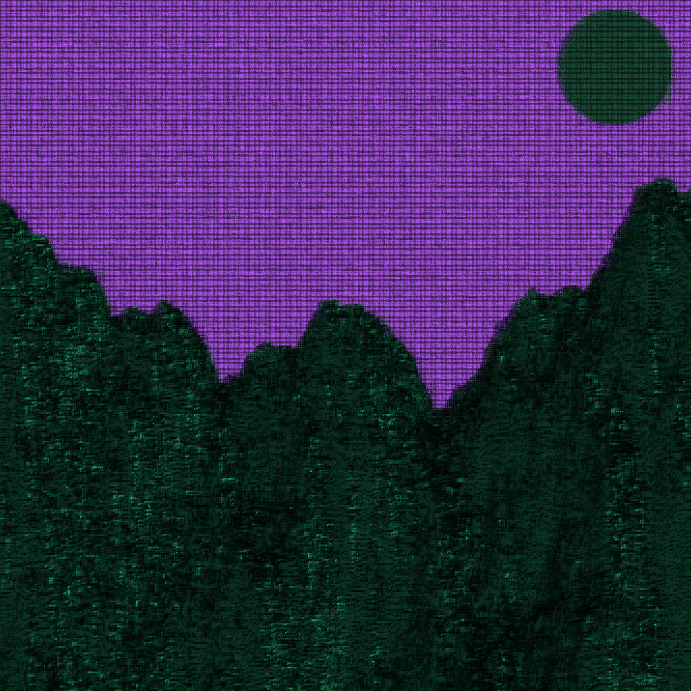 Classic generative landscape V2 #5 static token preview