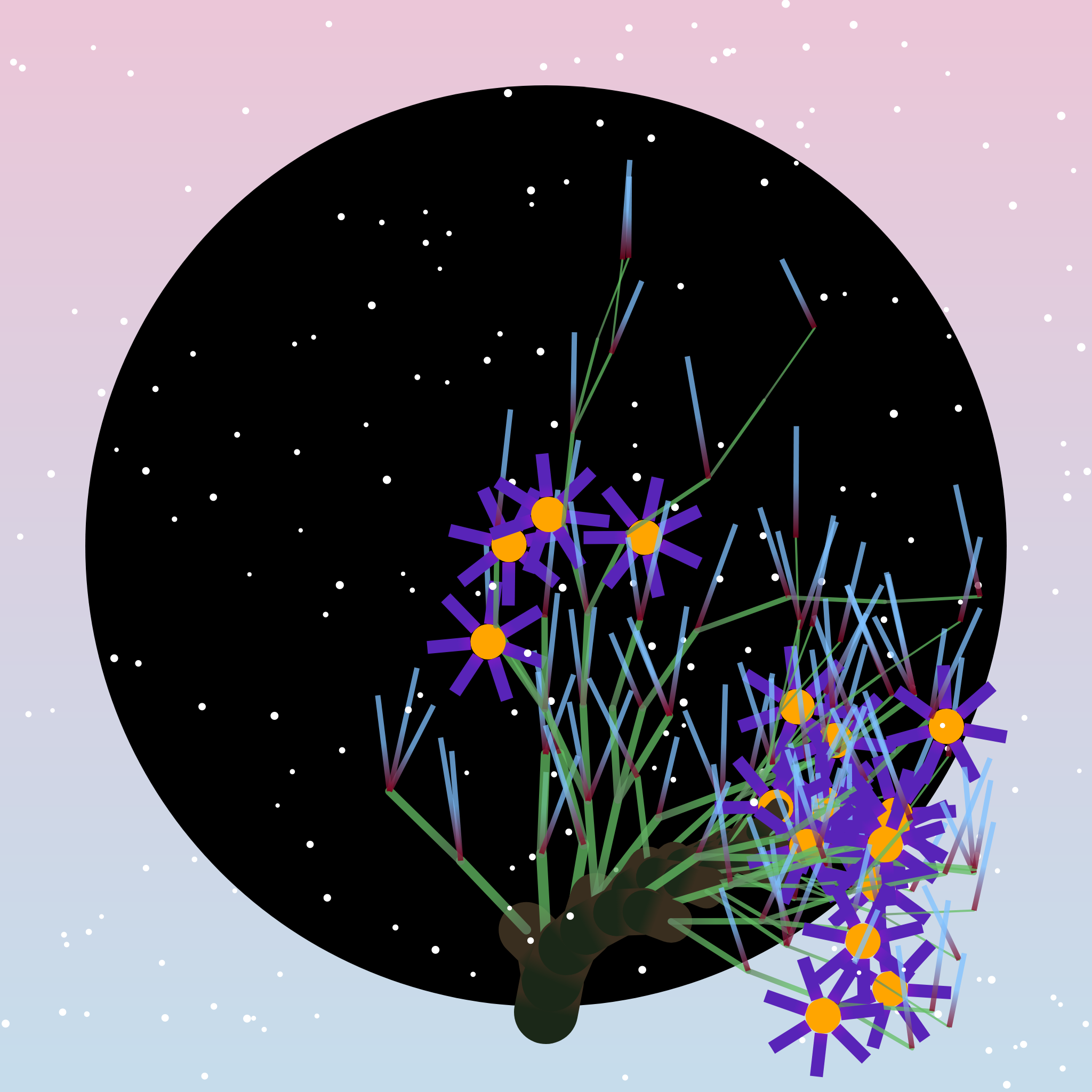 Some generative winter trees #11 static token preview