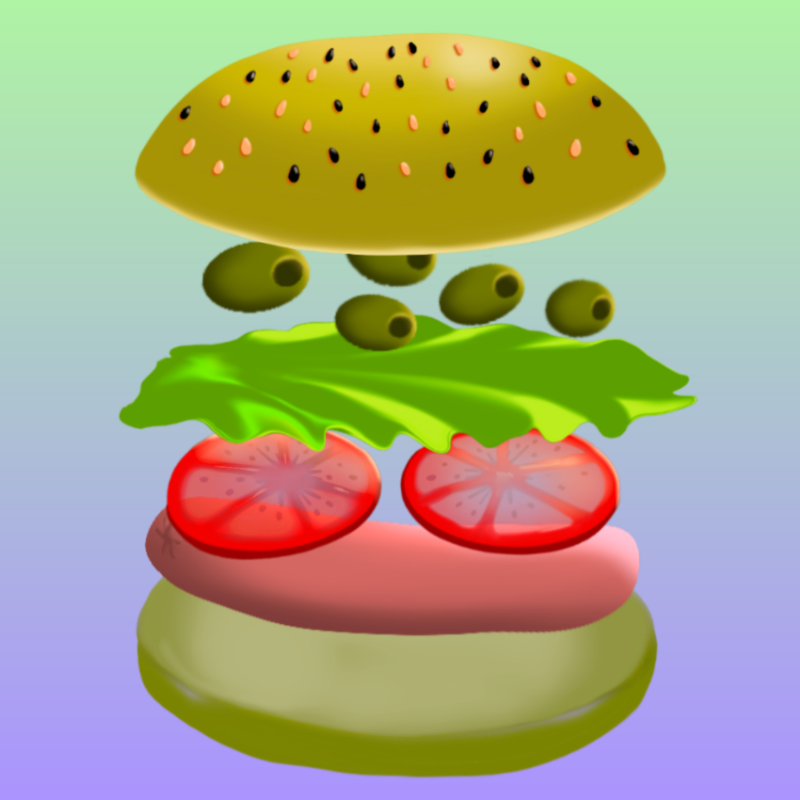 Burger #13 static token preview