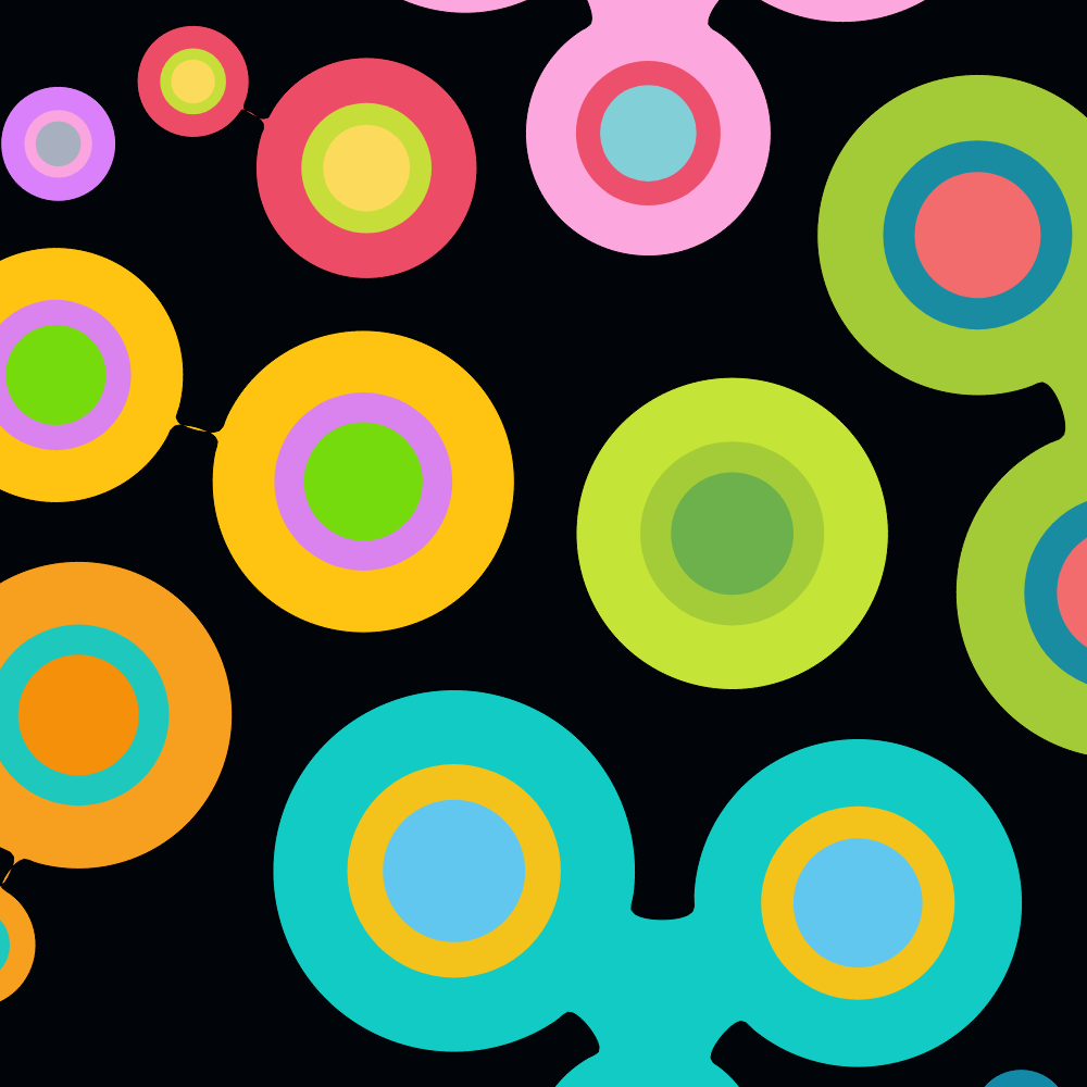 Colorful cartoon shapes(free edition) #3 static token preview