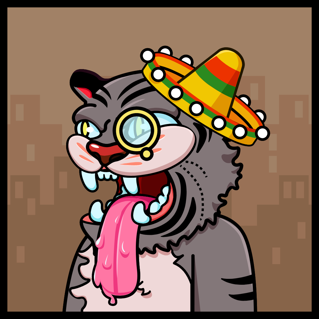 TIGERS Bored Club #174 static token preview