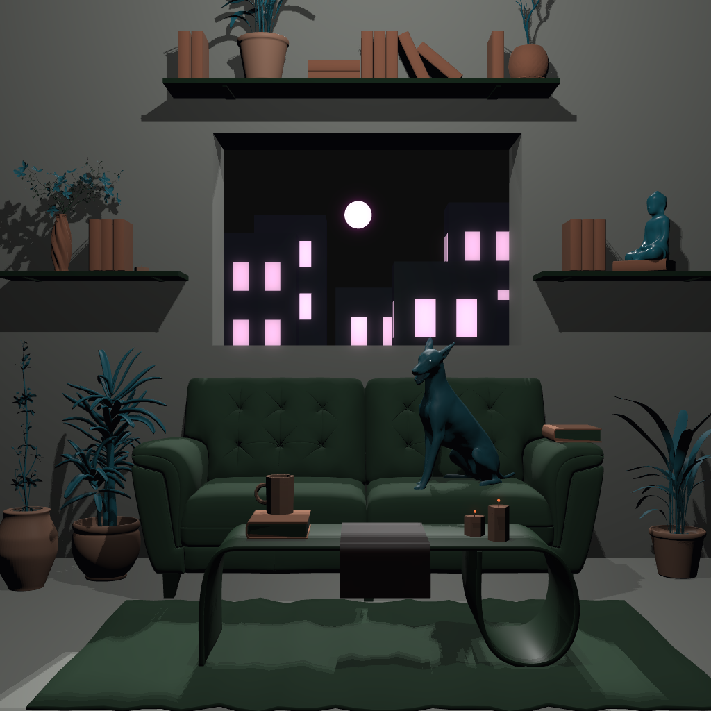 Snow Night Generative #1 static token preview