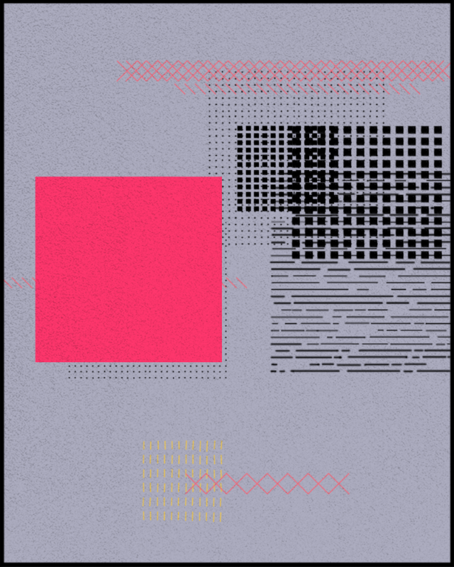 Dance of lines and shapes #18 static token preview