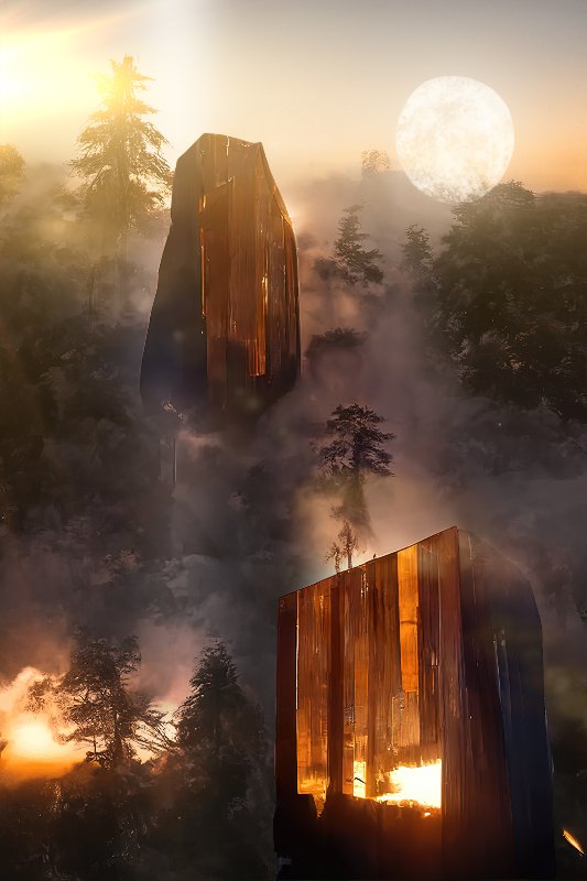 Wooded Solitude #5 static token preview