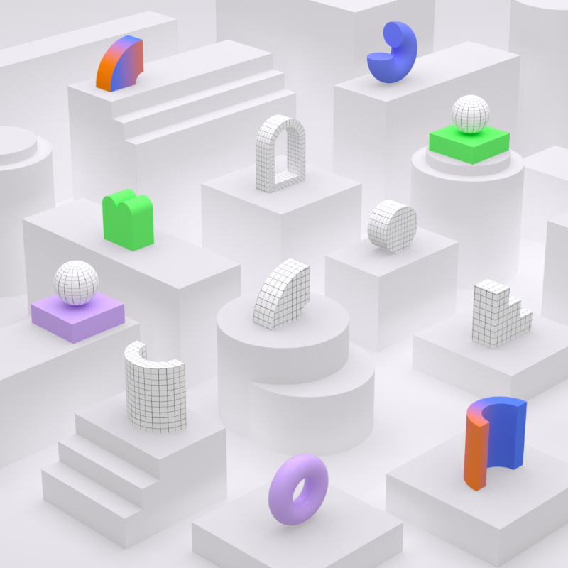 GEOMETRY GUBAHAN #23 static token preview