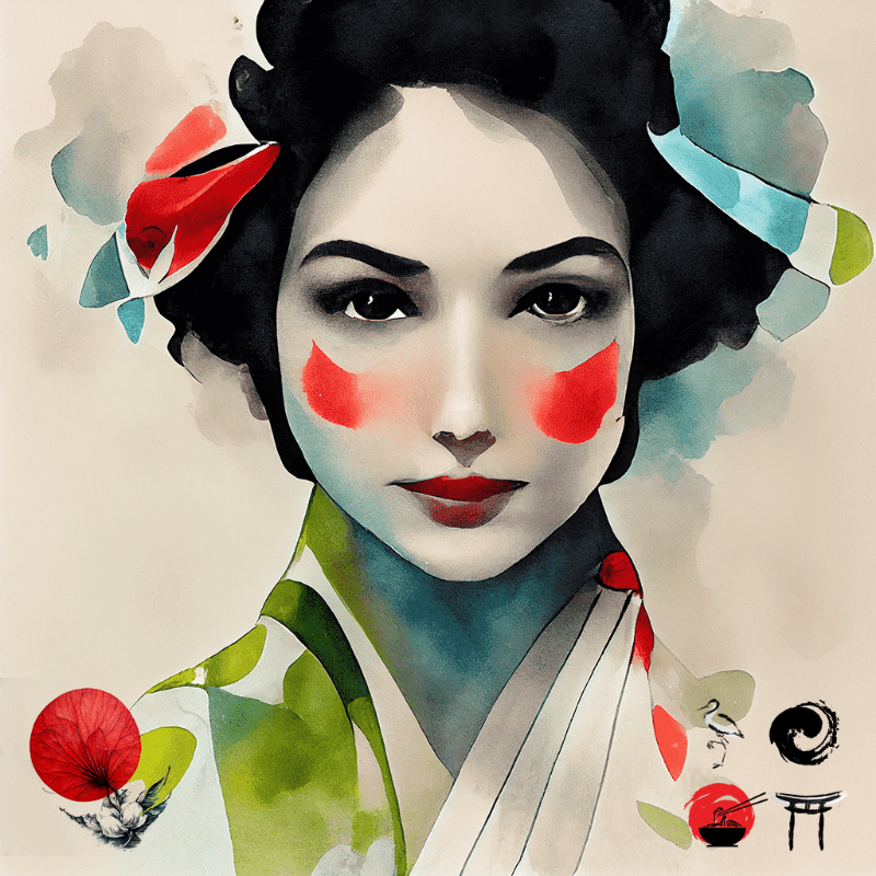 Ocean Geisha #12 static token preview