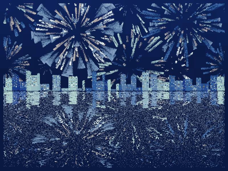 Fireworks #54 static token preview