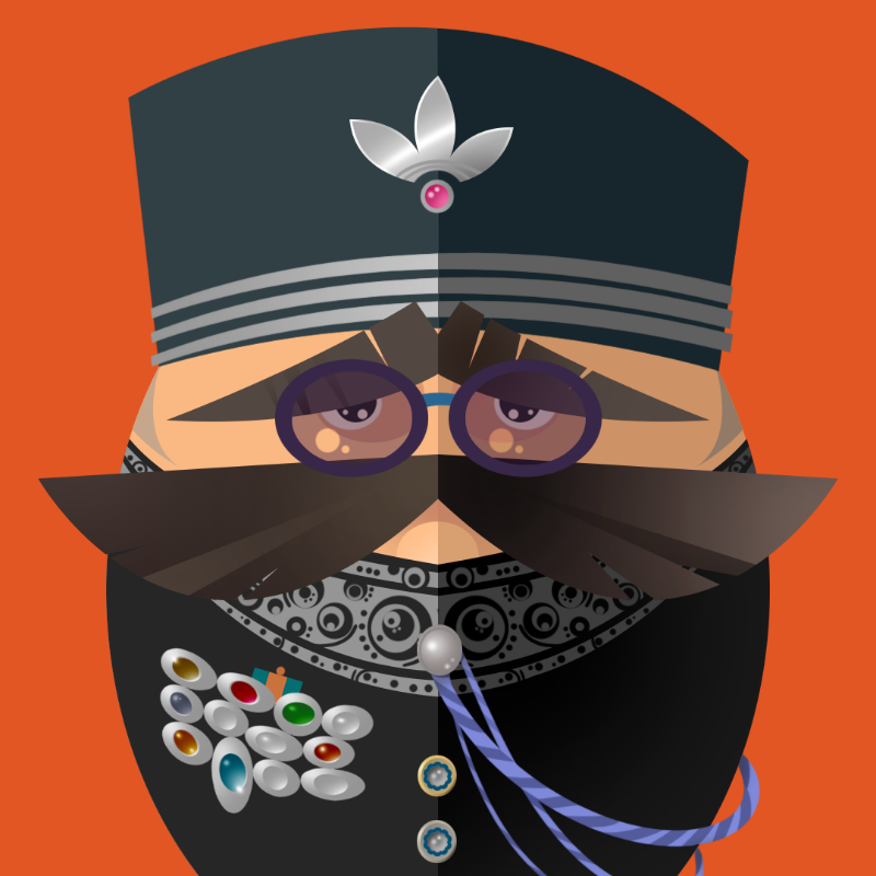 Morixel Colab #7 Generative Mirza #5 static token preview