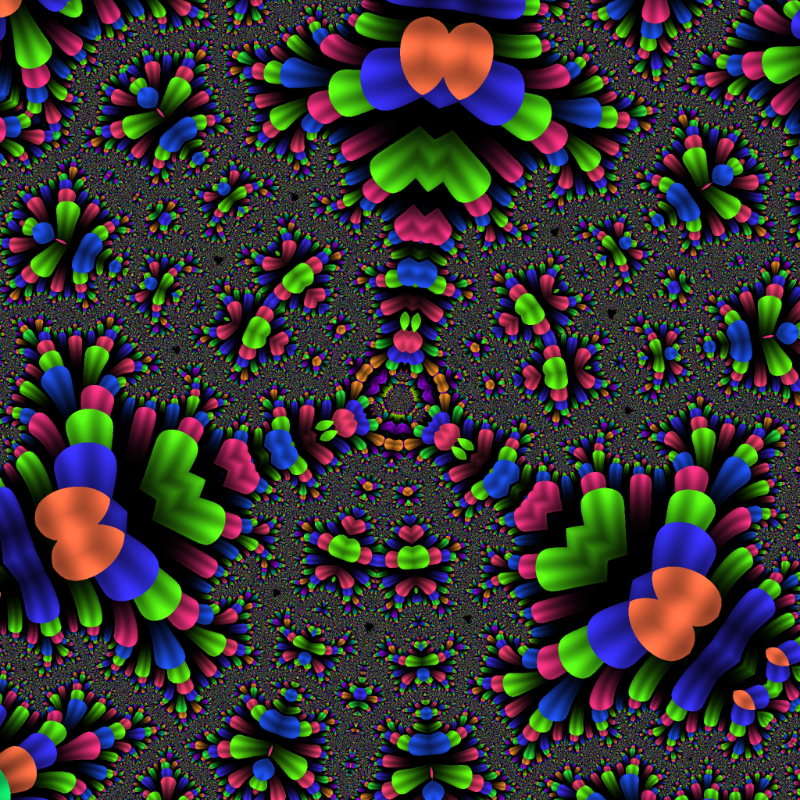 Fractal Flower #1 static token preview