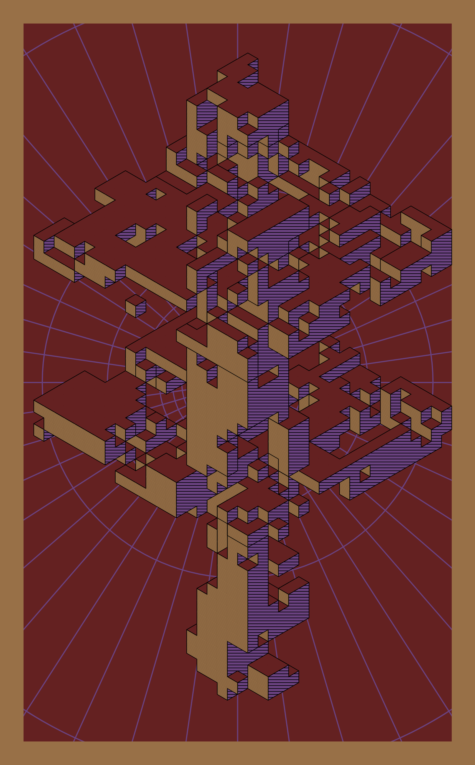 Corroding Cubes #15 static token preview