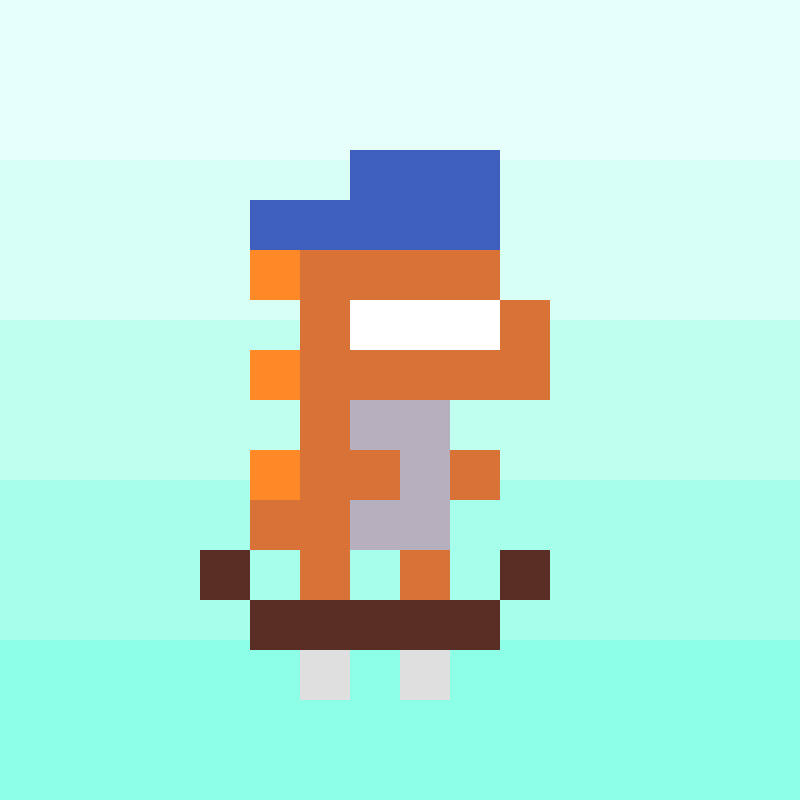 Coded Tiny Dinos #289 static token preview