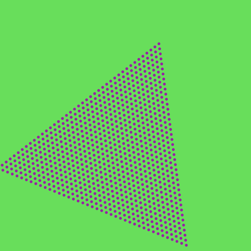 Triangle Color Study #16 static token preview