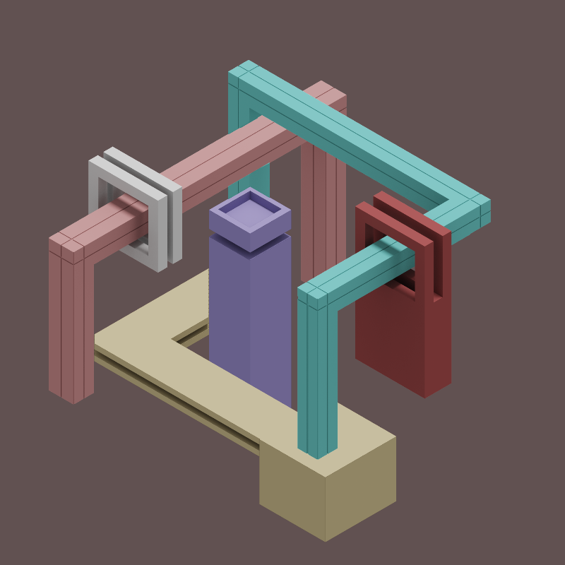 mini world of cubes #9 static token preview