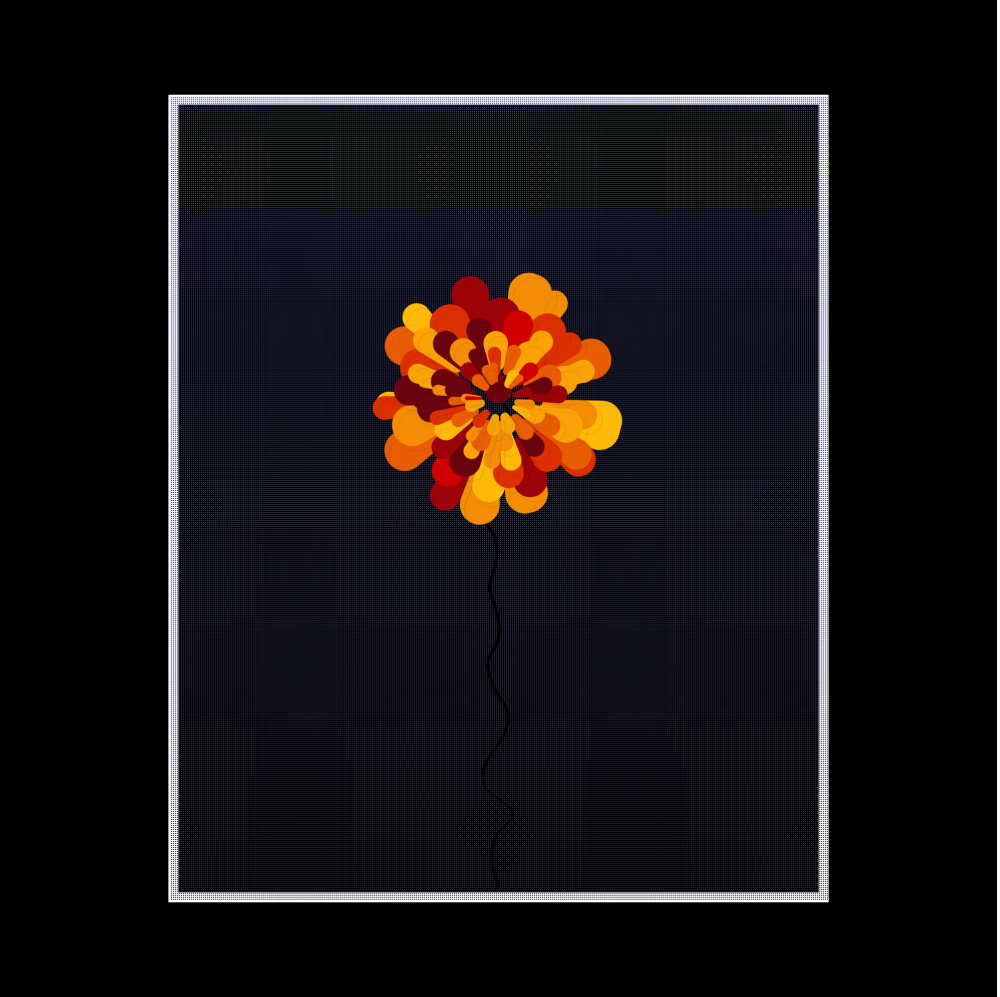 五彩向日葵 colorful sunflowers #22 static token preview