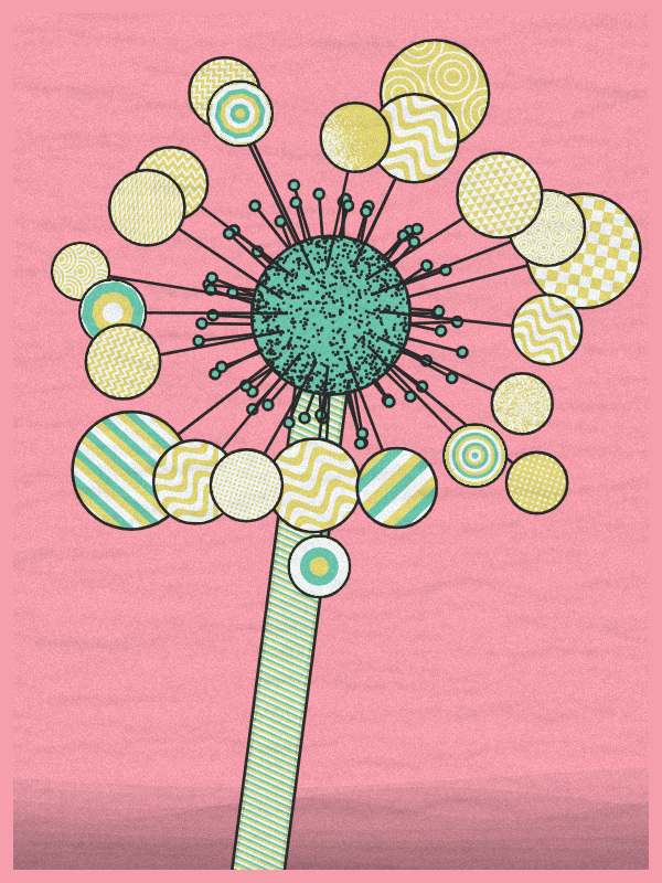 Abstract Dandelion #18 static token preview