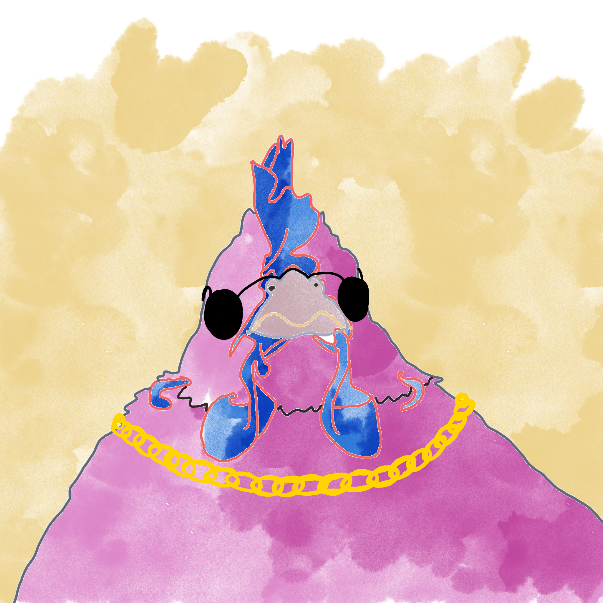 Feathery Friend #1 static token preview