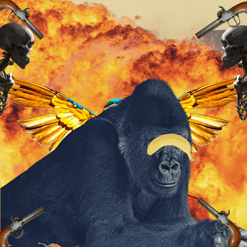 Blinded apes #12 static token preview