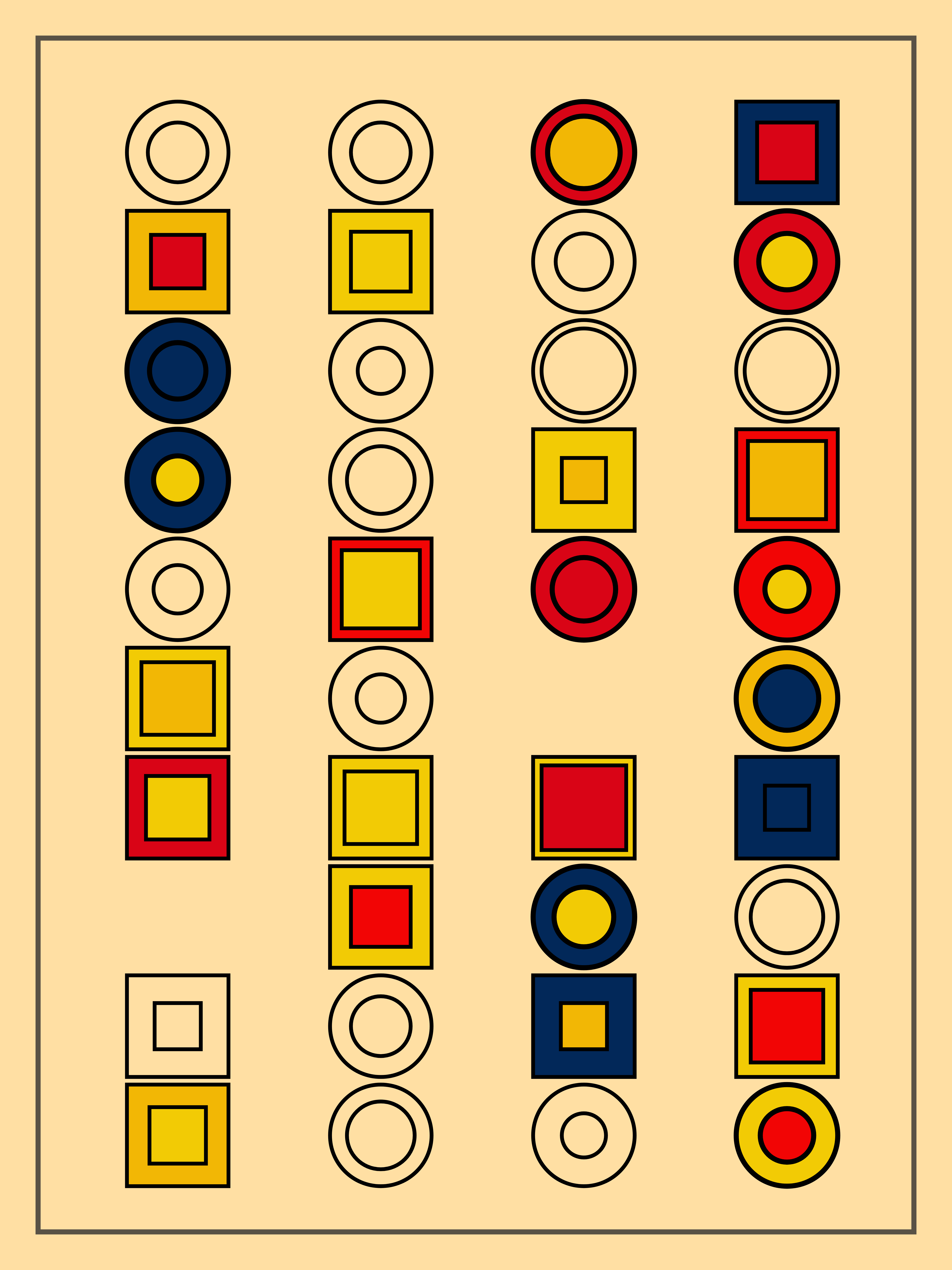 Bauhaus Study I #3 static token preview