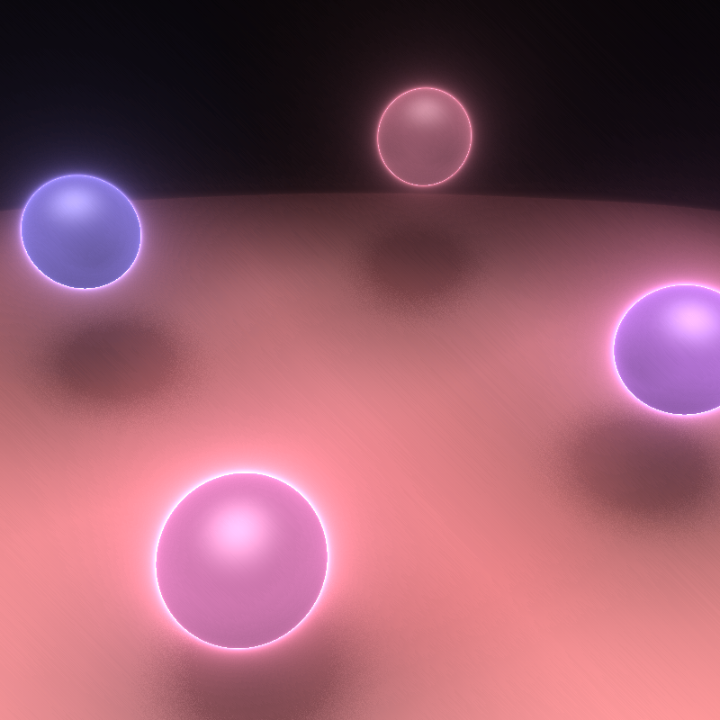 Audioreactive Shiny Spheres #3 static token preview