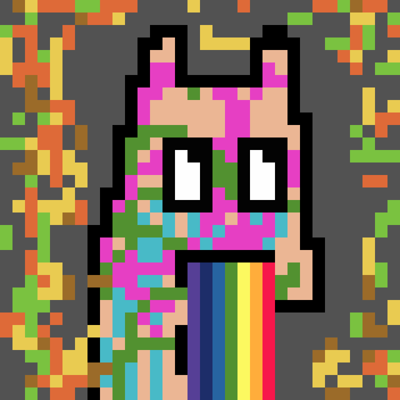 cOLORFUL DOG #18 static token preview