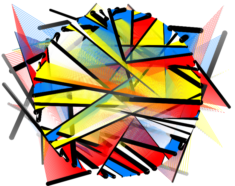 De Stijl Interpolated #10 static token preview