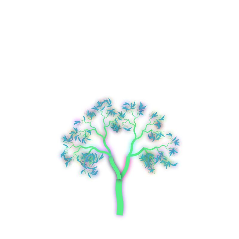 Generative Fractal Tree #7 static token preview