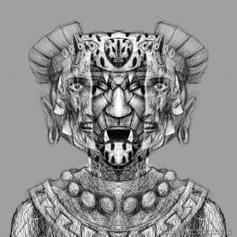 One Tezo Drawings_310+ #21 static token preview