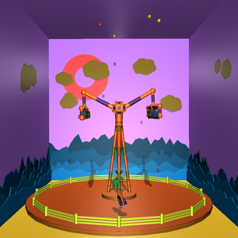 “Uncle Run” Fun Park: Hammer #3 static token preview