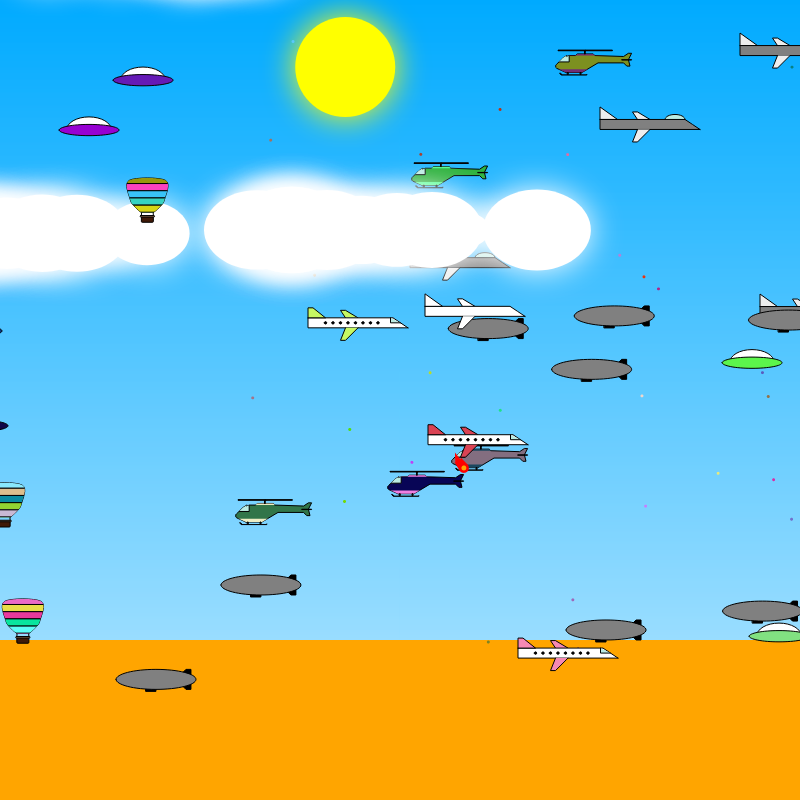 Busy Skies #1 static token preview