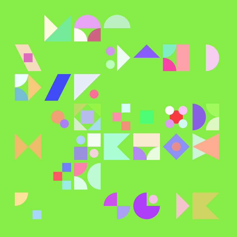 Confetti Shapes #19 static token preview