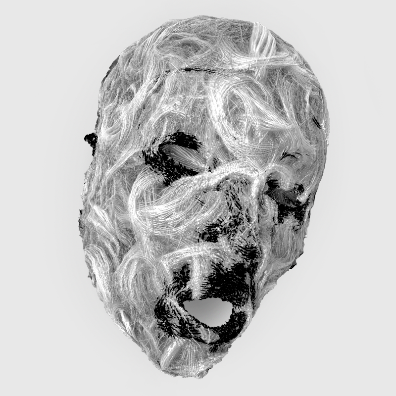 Minima Monochromy Mask #18 static token preview