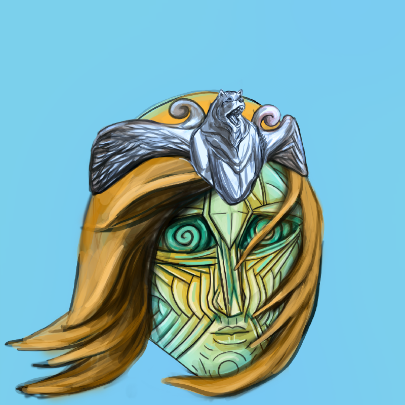 Morixels Colab #3 Ancient smileys #18 static token preview