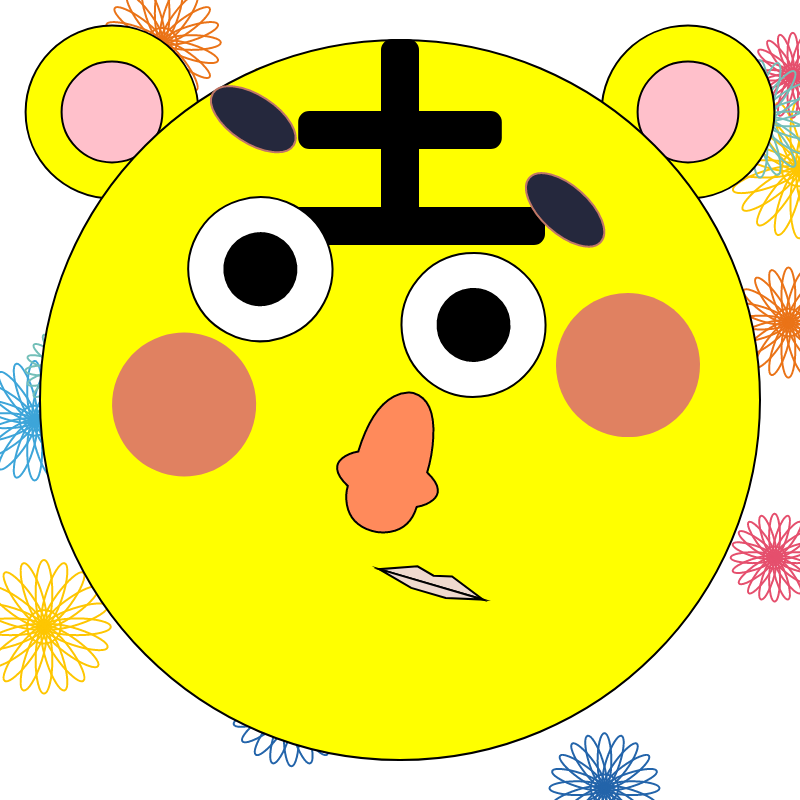 Fukuwarai (福笑い) #17 static token preview
