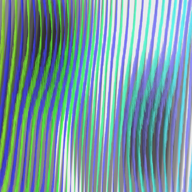 Electric Zebra-skin Cloak #8 static token preview