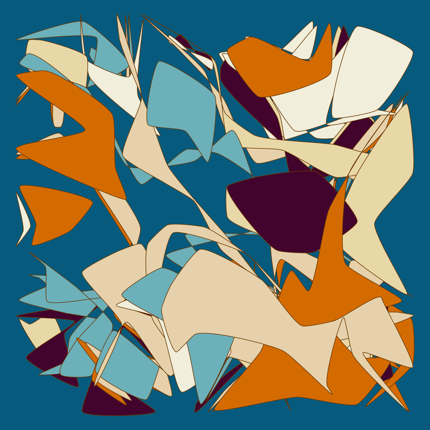 Geometric colorful shapes 2 (Free edition) #5 static token preview
