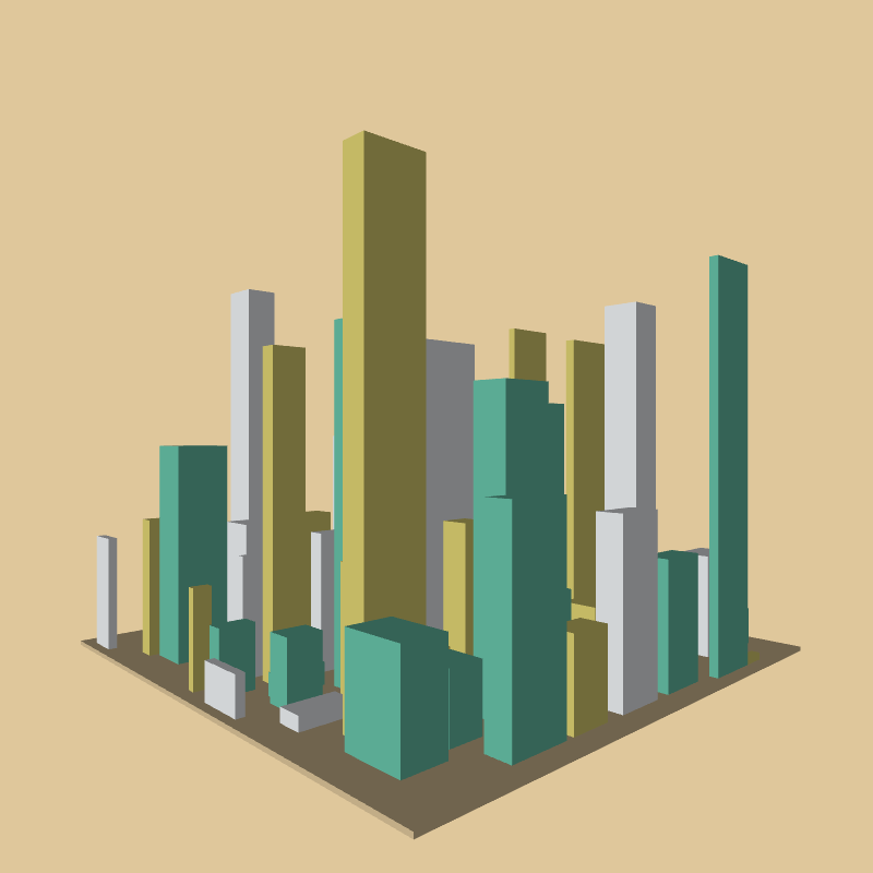 Random City Part 3:The Maquette #10 static token preview