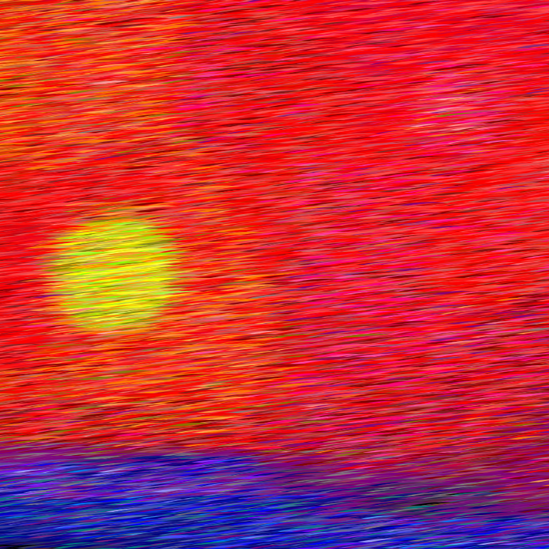 Abstract Sunset #15 static token preview