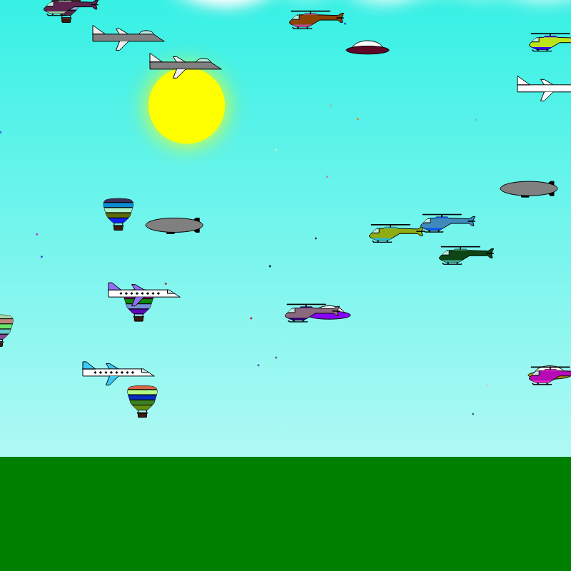 Busy Skies #11 static token preview