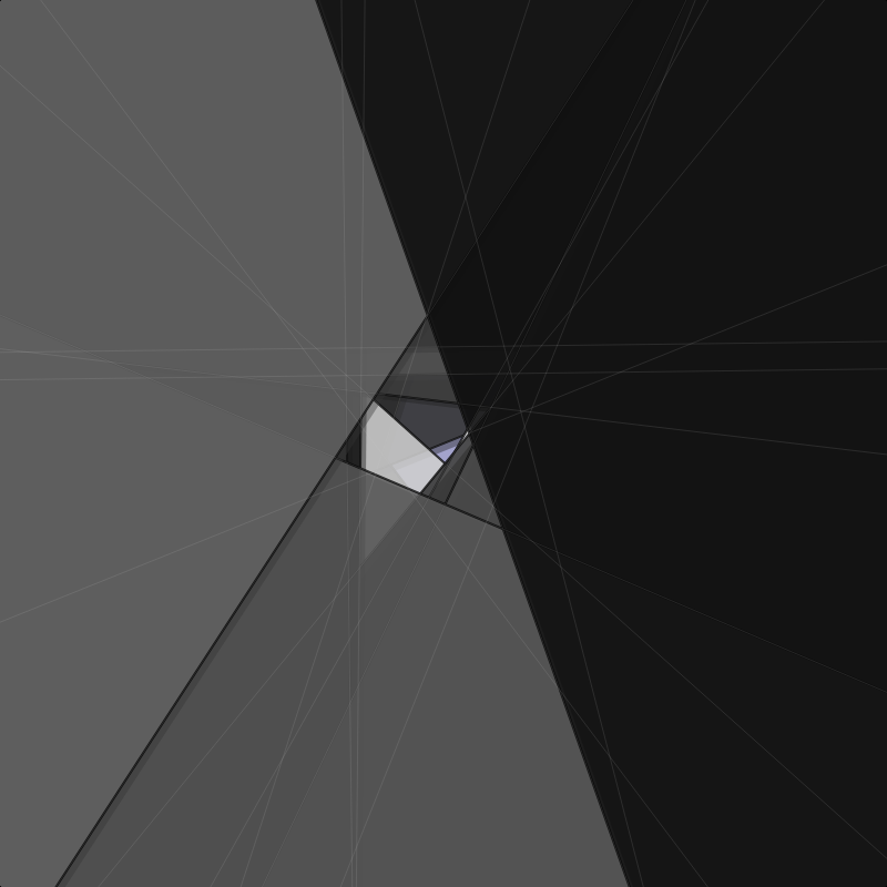 Inside the Shape grayscale #15 static token preview