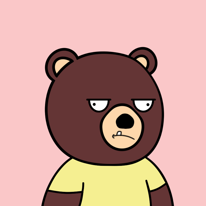 ME BEAR #10 static token preview