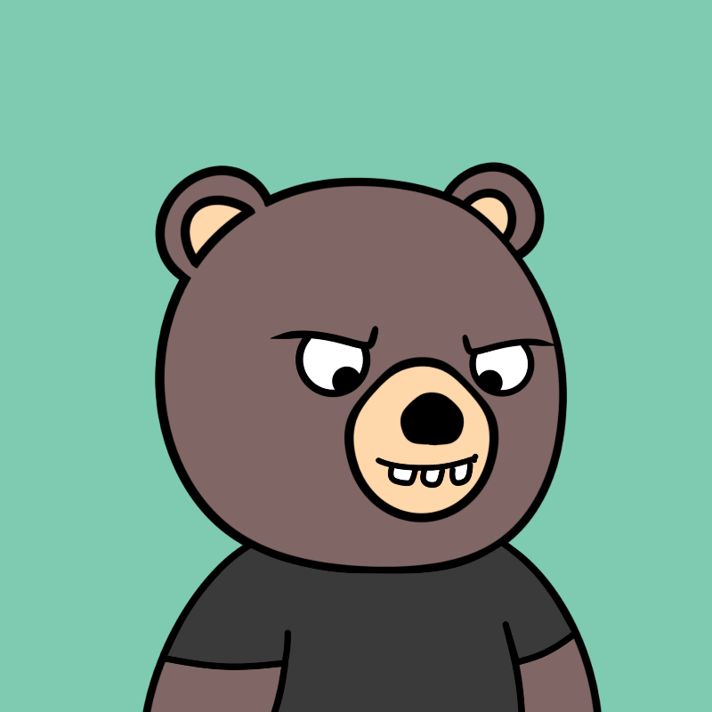 ME BEAR #22 static token preview