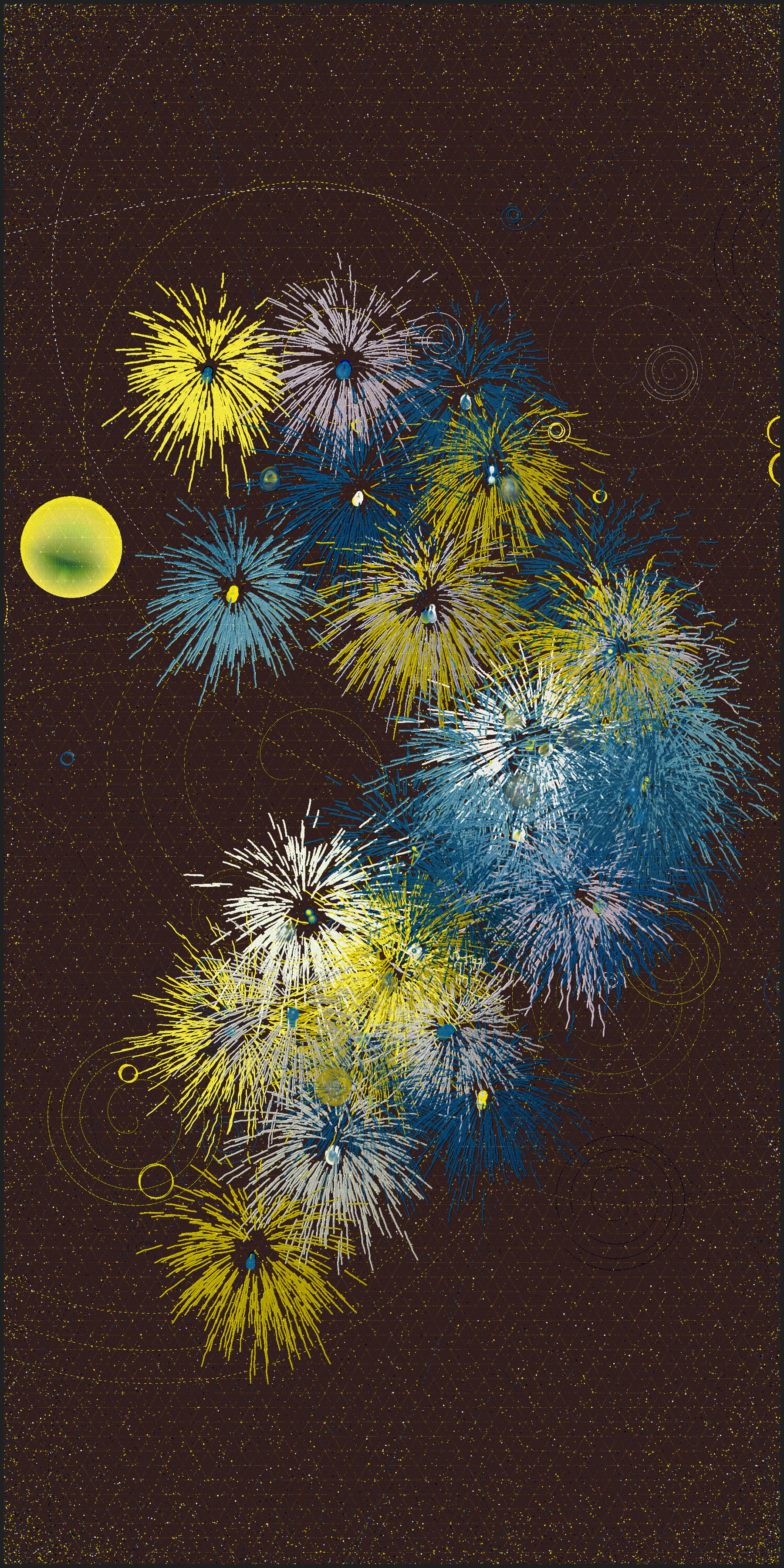 真夏の花火　Fireworks in Midsummer #27 static token preview