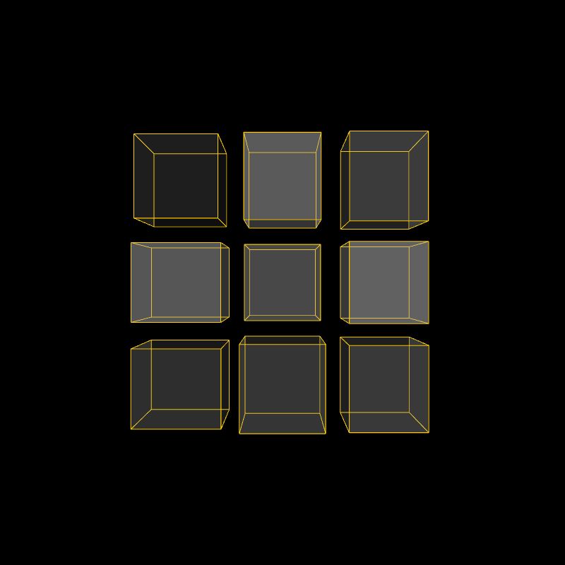 Boxed Spaces #25 static token preview
