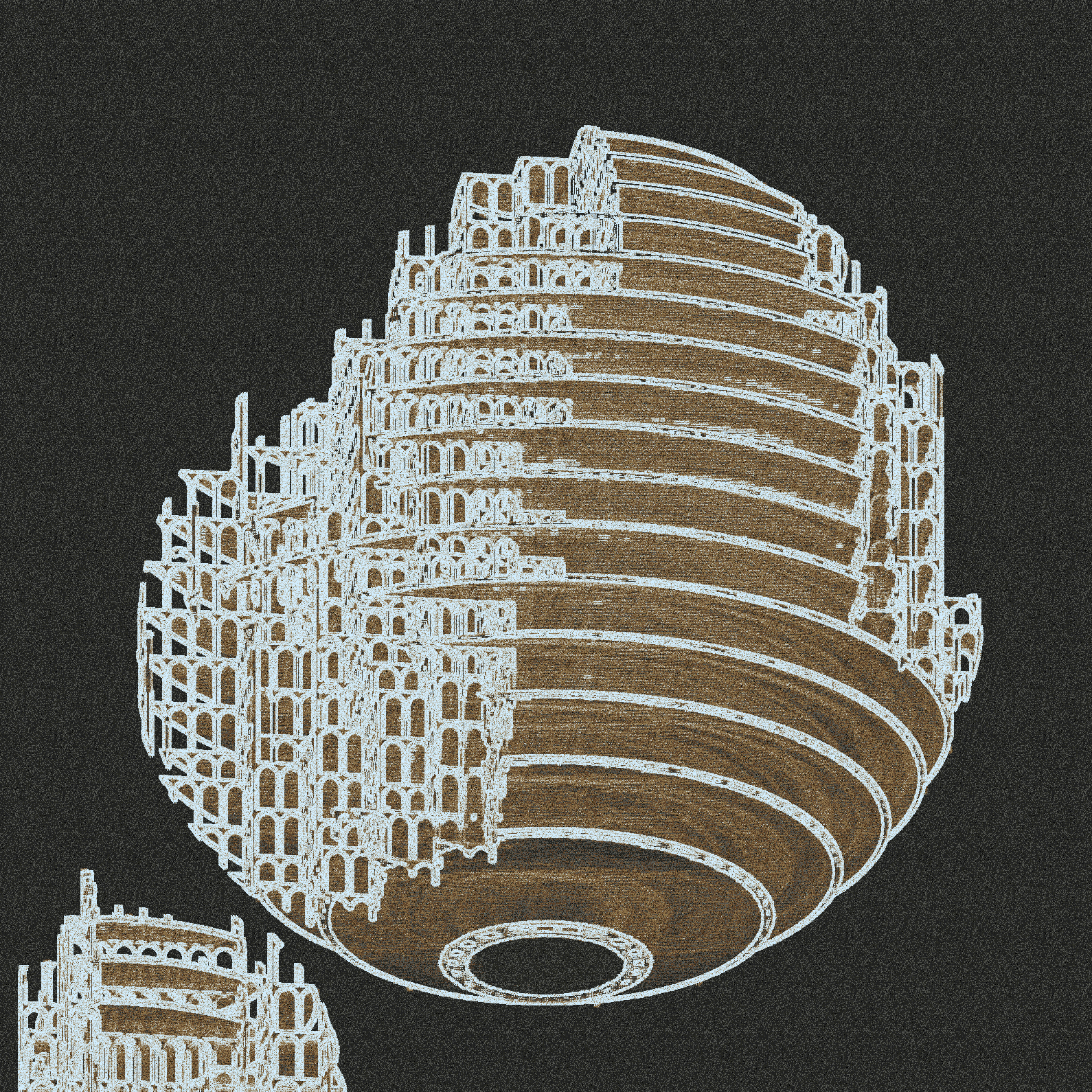 Brutalist #28 static token preview