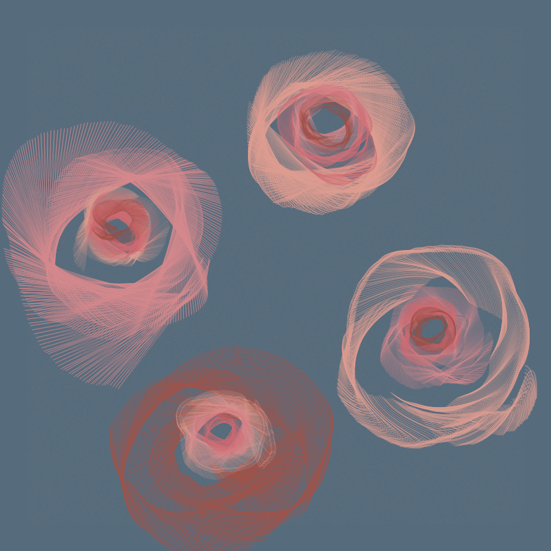 Blooming dancers #8 static token preview