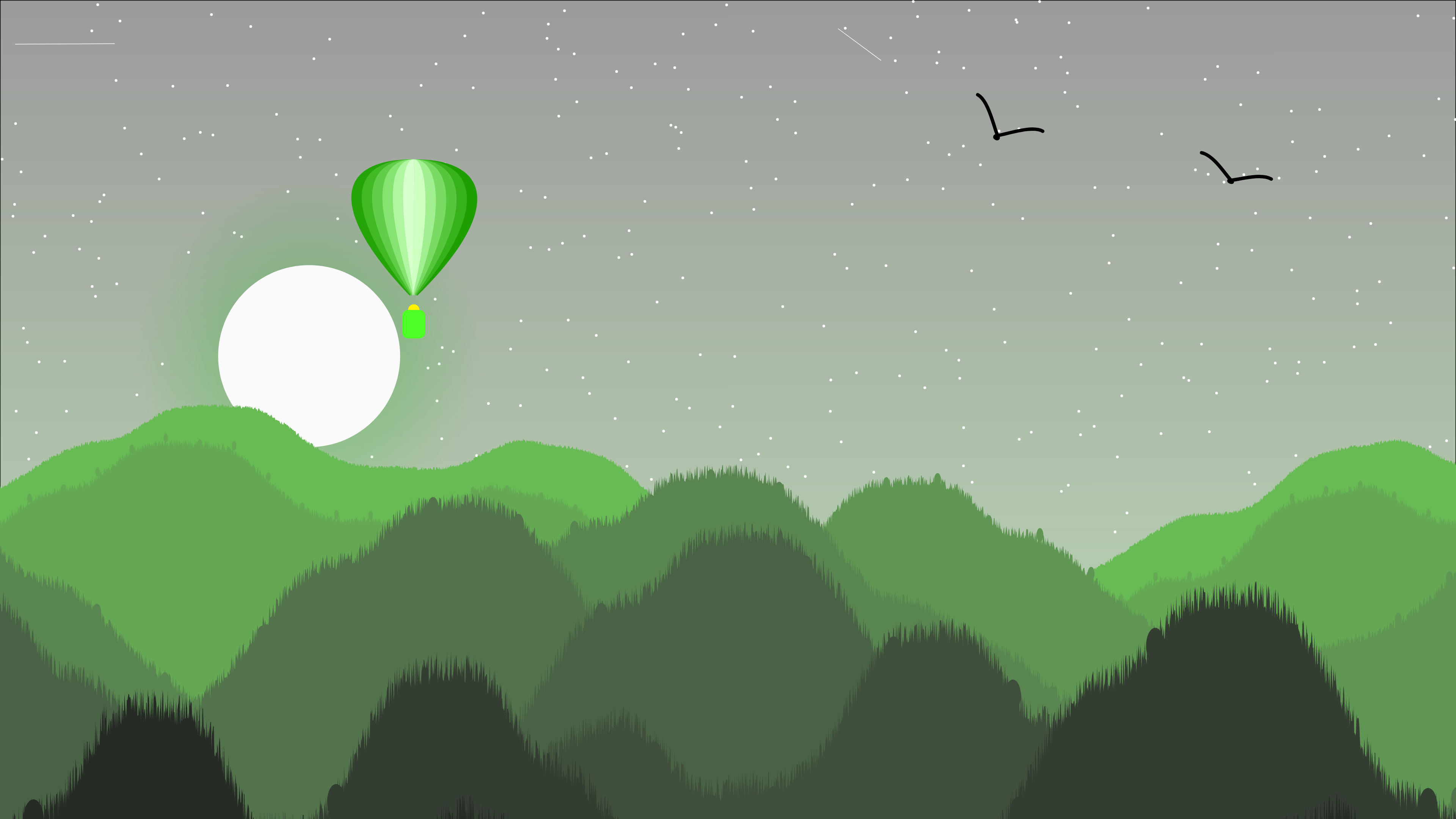 Alien Landscapes #14 static token preview