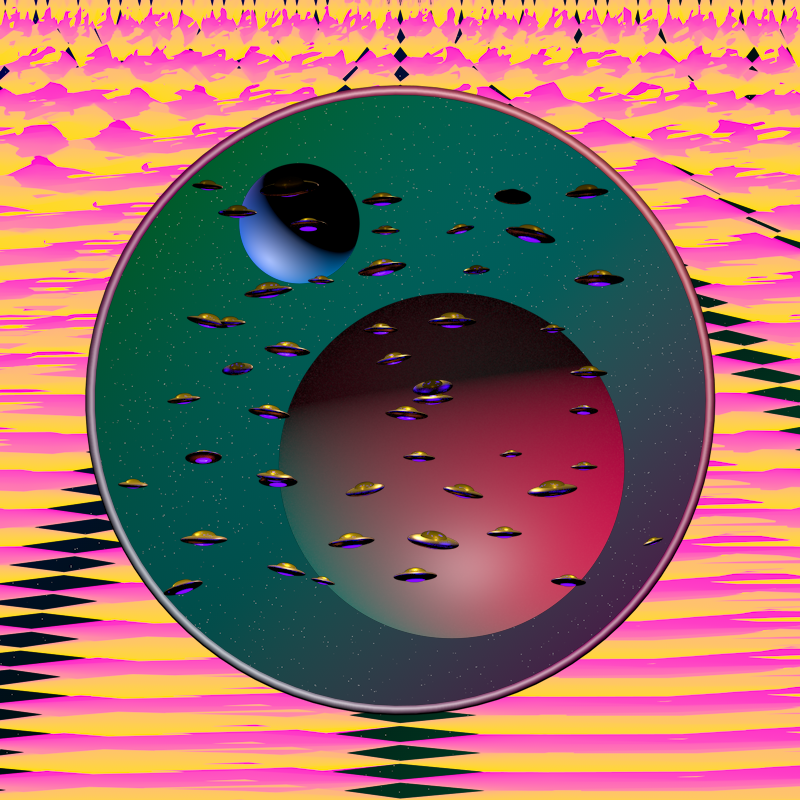 WE👾COME👽IN🛸PEACE #3 static token preview