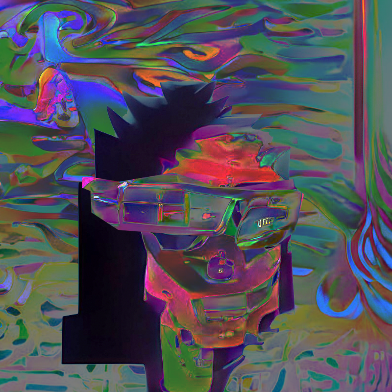 Female hack squad NEURAL ED #10 static token preview