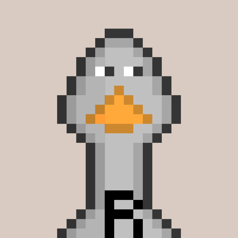 Morixels Goose #890 static token preview