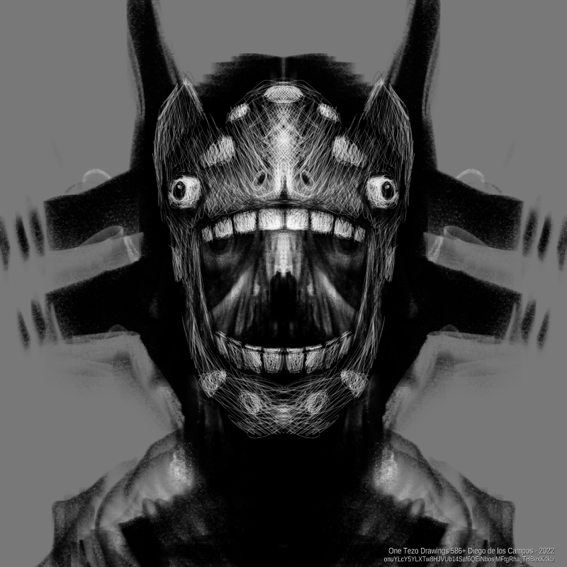 One Tezo Drawings_586+ #8 static token preview